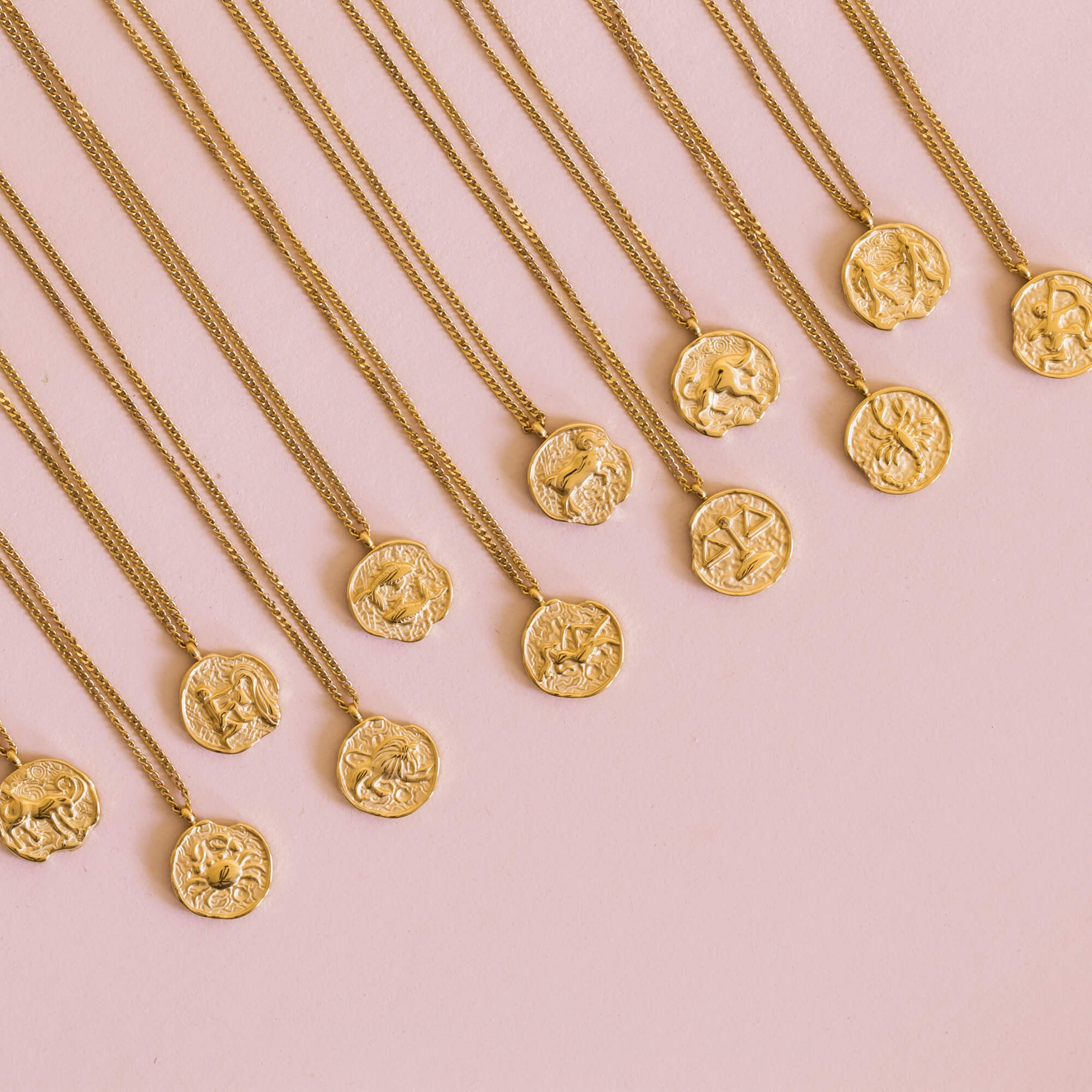 Gold Scorpio Zodiac Sign Medallion Pendant Necklace (yellow, white, rose,  10K, 14K) – Karma Blingz